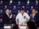 Chris Ilitch, Ron Gardenhire and Al Avila take questions